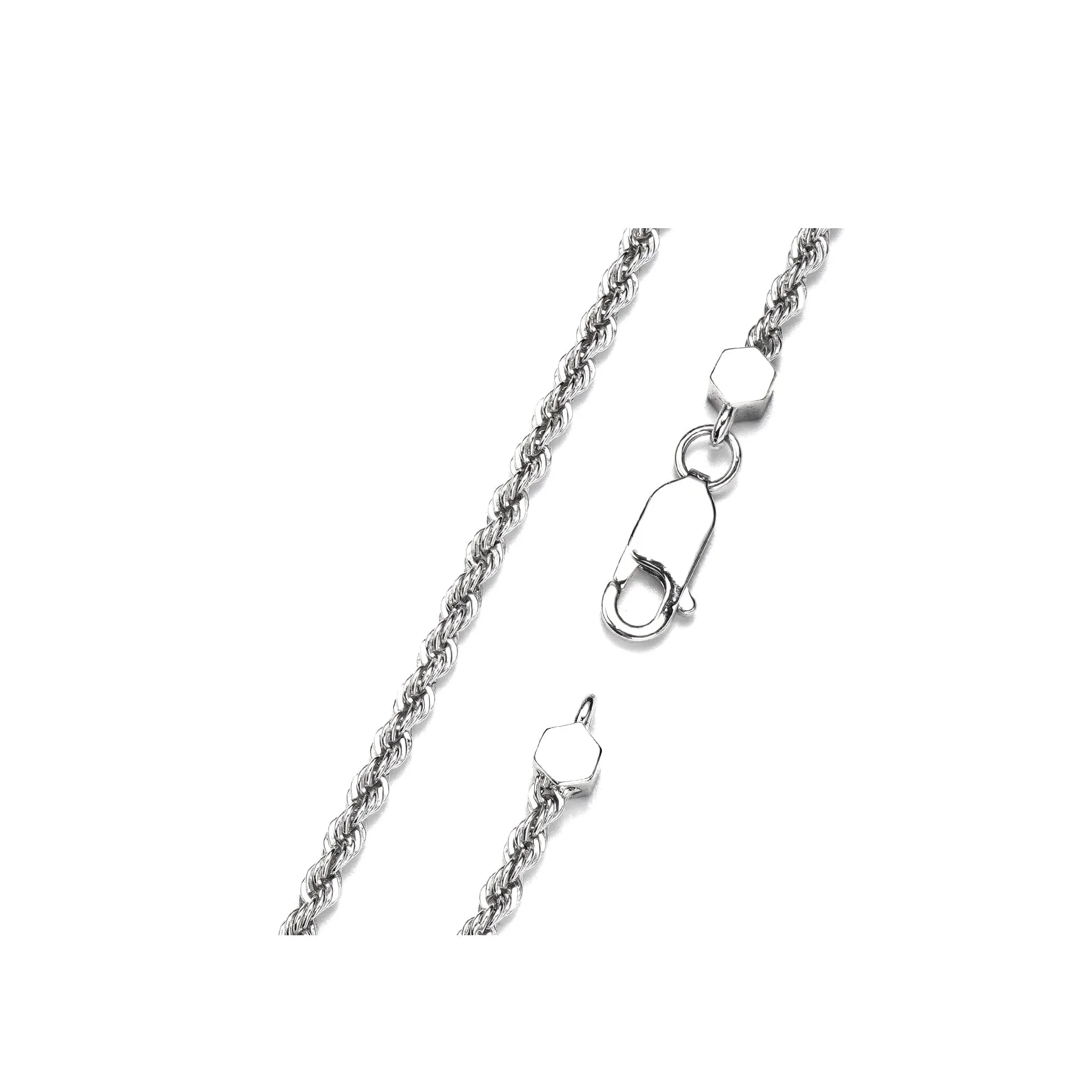Sterling Silver Nordic Rope Chain