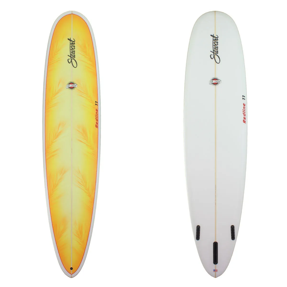 Stewart 9'0" Redline 11 Yell/Orange Palm Frons