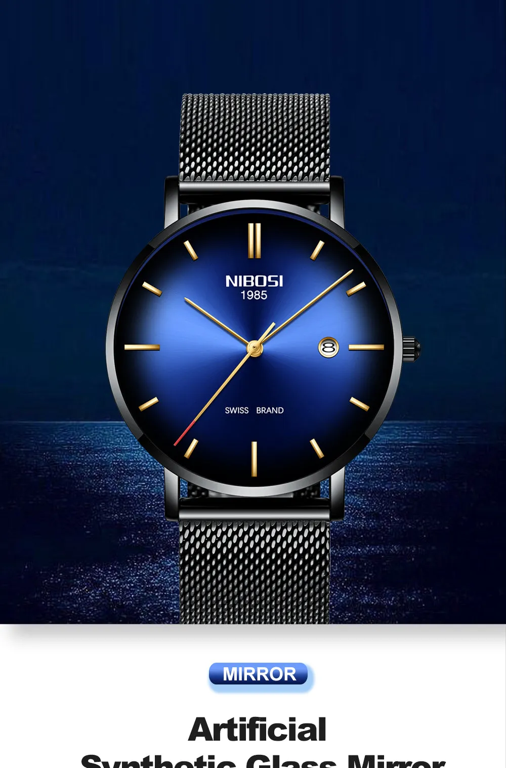 Stock Clearance Offer Nibosi Luxury Watch For Men - Exclusive Collection - NBC 21
