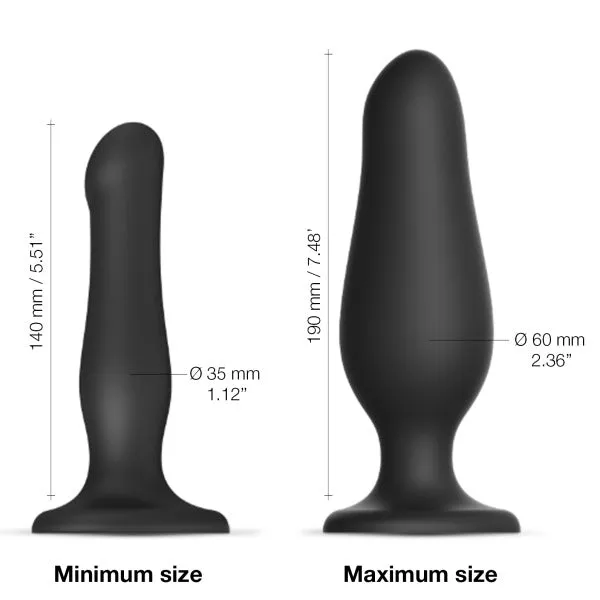 Strap-on-me Hybrid Inflatable Dildo Plug