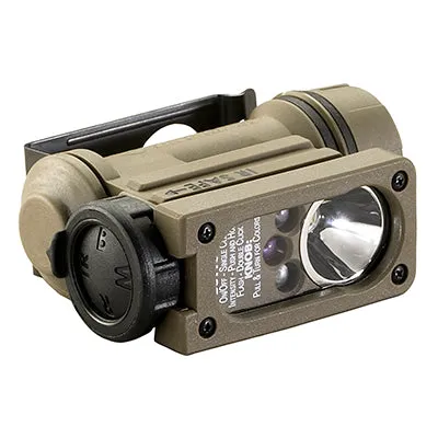Streamlight Sidewinder Compact II Military Model w/ Helmet Mount & Head Strap Clam 14512