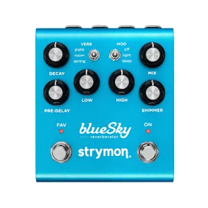 Strymon BlueSky 2FSR Reverberator Guitar Effects Pedal