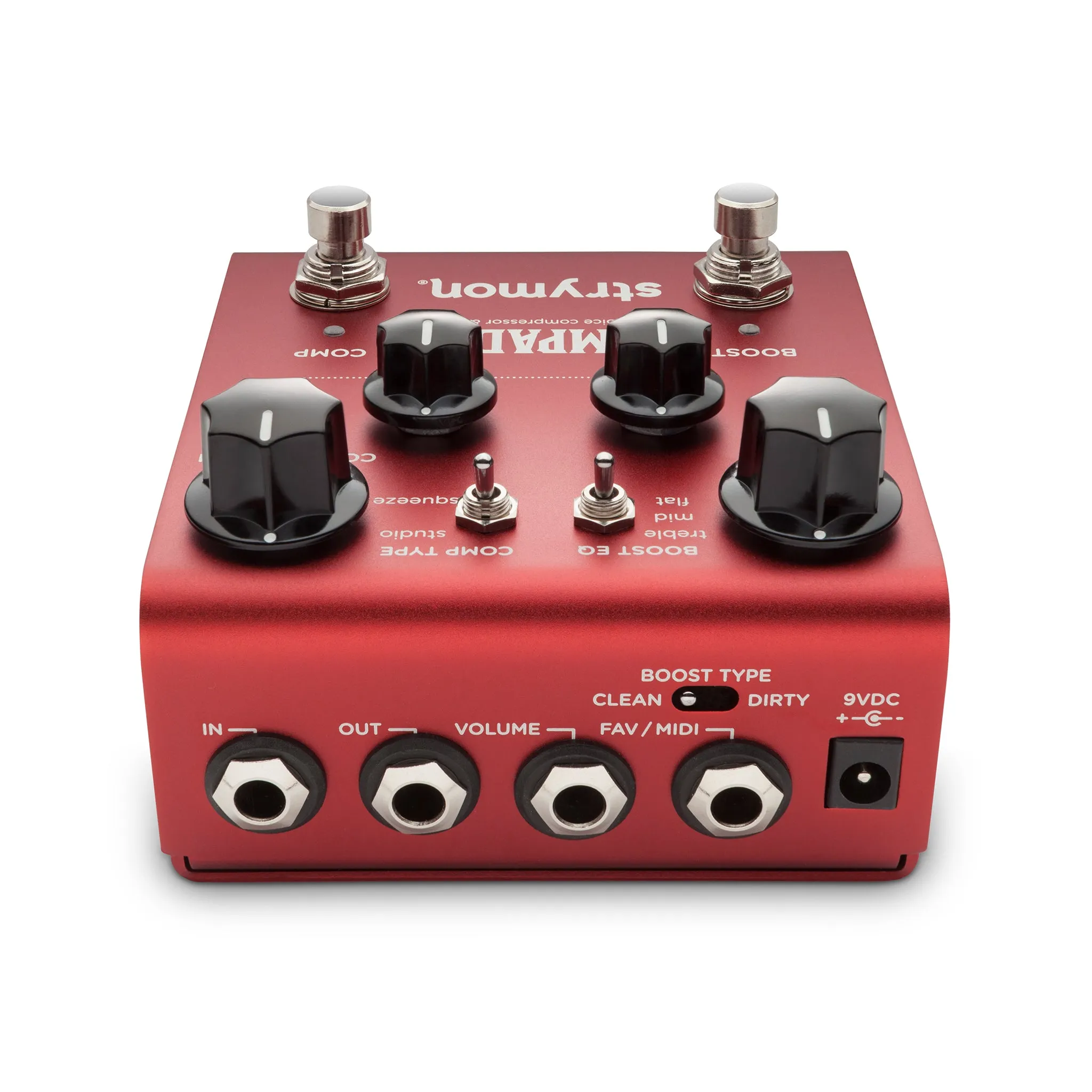 Strymon Compadre Dual Voice Compressor & Boost Guitar Effects Pedal