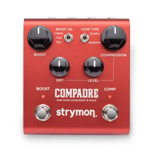 Strymon Compadre Dual Voice Compressor & Boost Guitar Effects Pedal