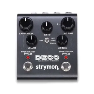 Strymon DECO W/EU Type AC Adaptor Guitar Effect Pedal, Midnight Edition