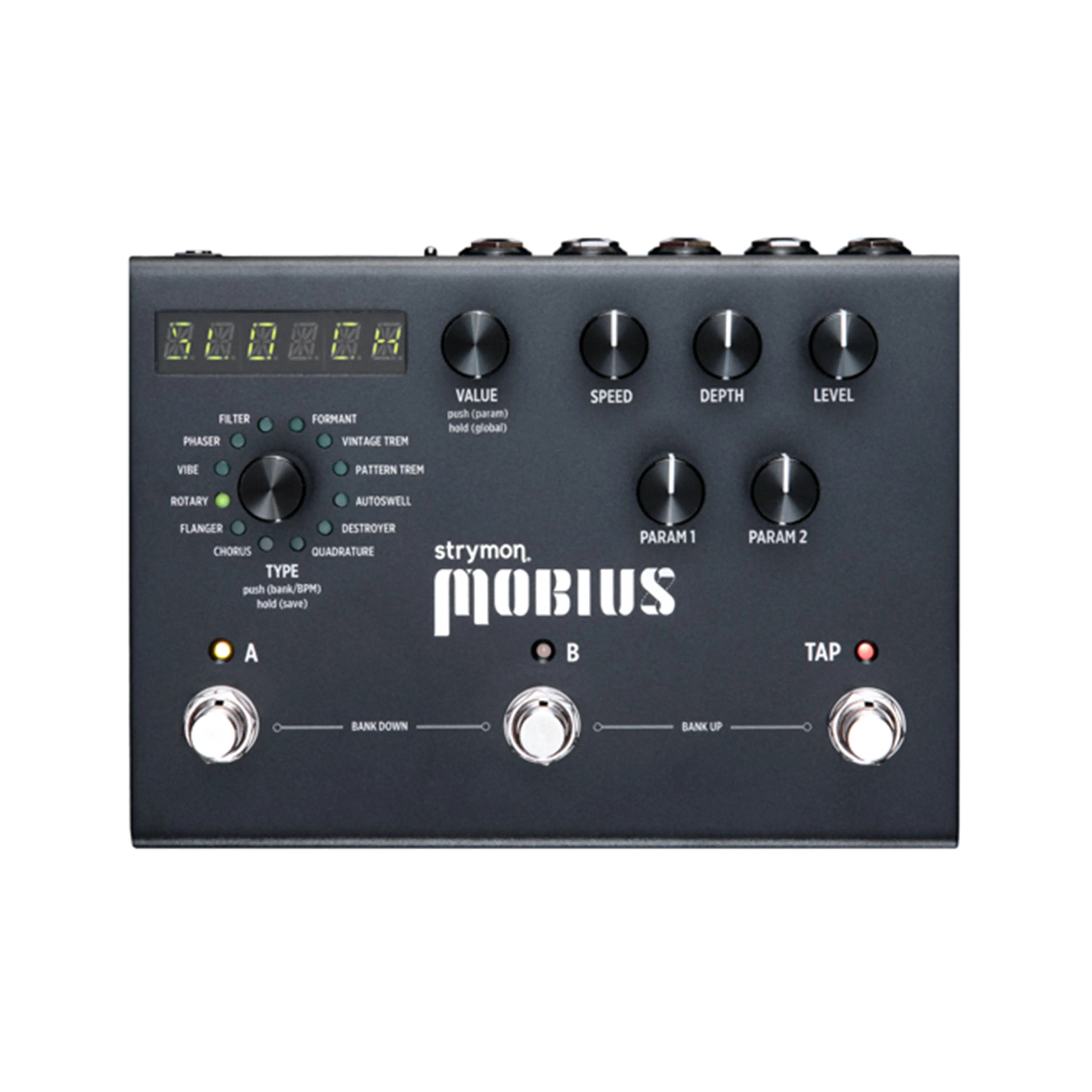 Strymon Mobius Modulation Guitar Effects Pedal, Midnight Edition