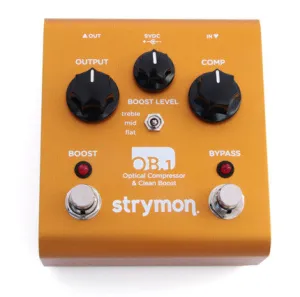 Strymon OB.1 BASS Optical Compressor & Clean Boost, N.O.S.