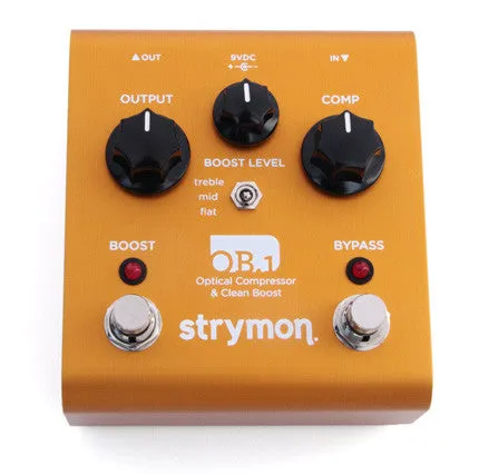 Strymon OB.1 Optical Compressor & Clean Boost, N.O.S.