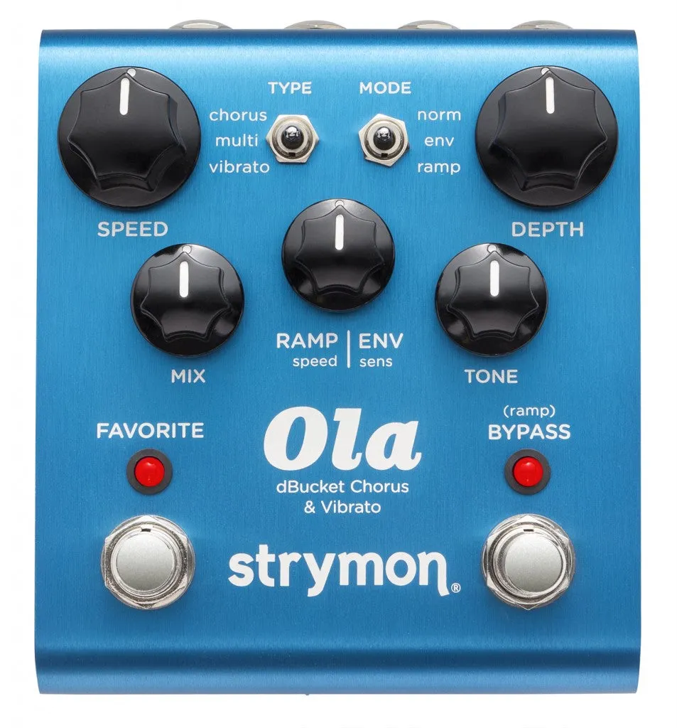 Strymon Ola dBucket Chorus & Vibrato Pedal