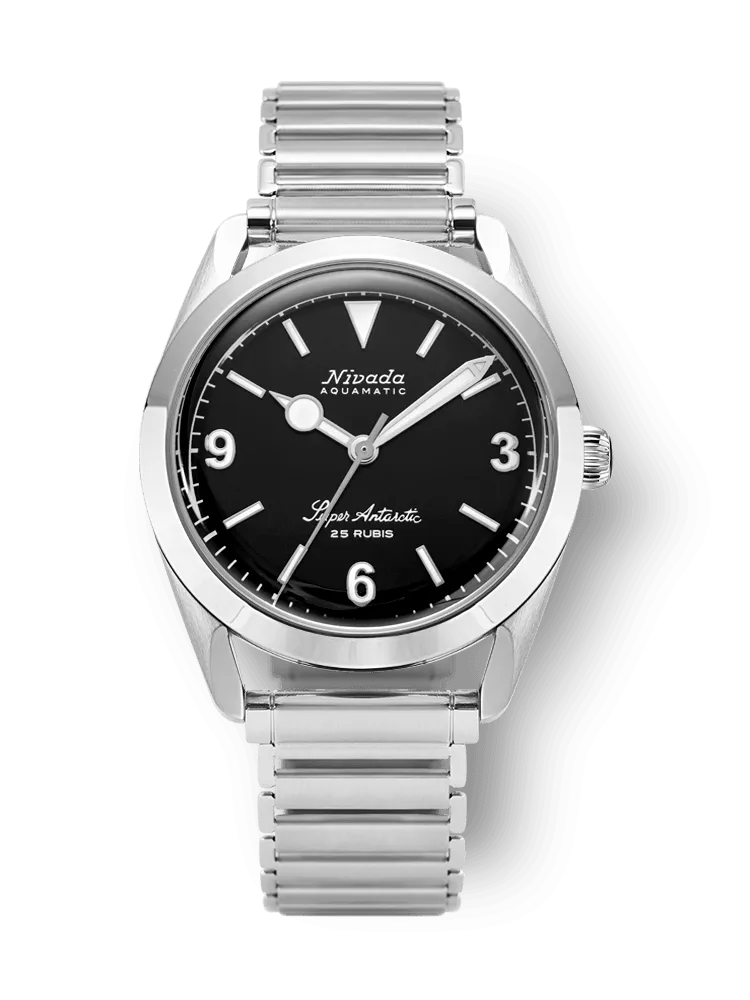 Super Antarctic 3.6.9 Black No Vintage Effect - White Luminous