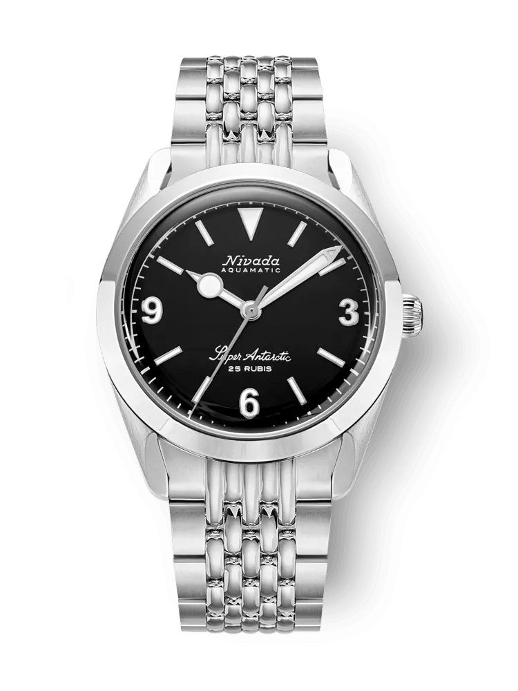 Super Antarctic 3.6.9 Black No Vintage Effect - White Luminous