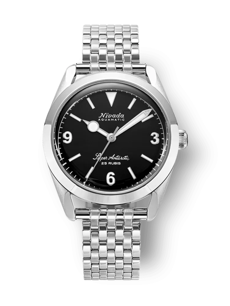 Super Antarctic 3.6.9 Black No Vintage Effect - White Luminous