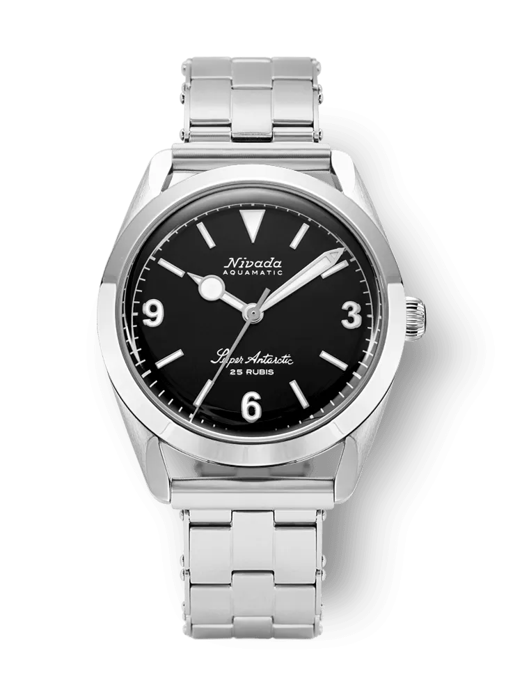 Super Antarctic 3.6.9 Black No Vintage Effect - White Luminous