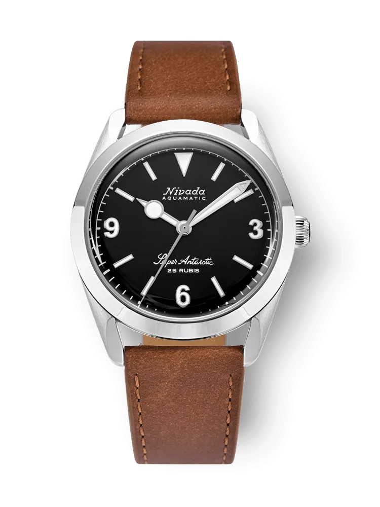 Super Antarctic 3.6.9 Black No Vintage Effect - White Luminous
