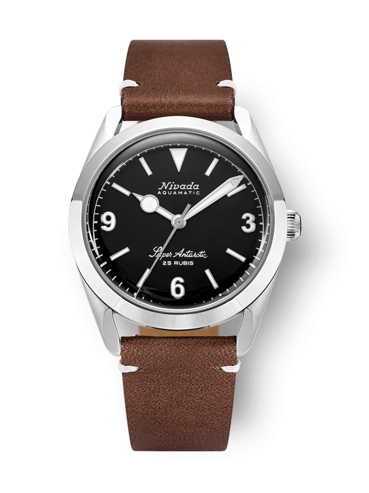 Super Antarctic 3.6.9 Black No Vintage Effect - White Luminous