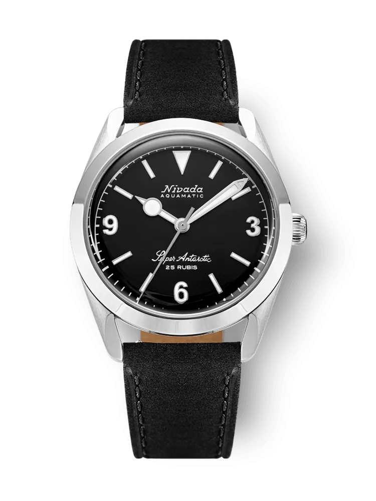 Super Antarctic 3.6.9 Black No Vintage Effect - White Luminous