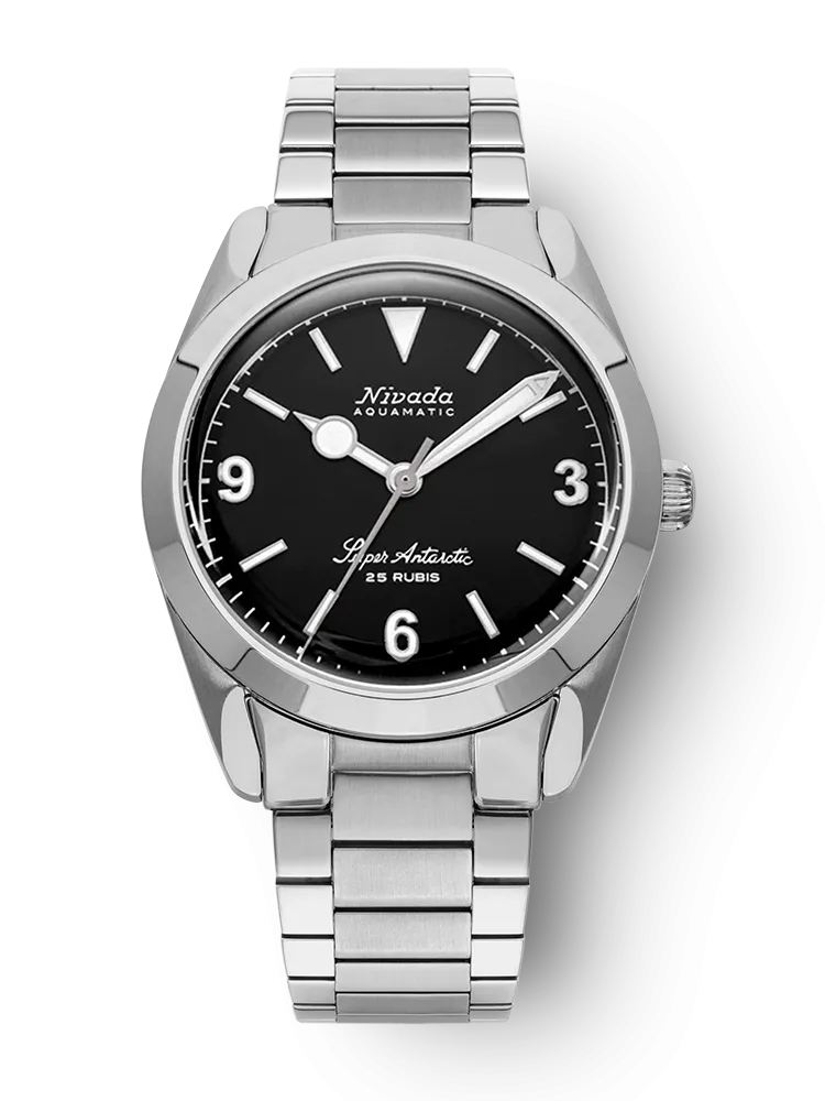 Super Antarctic 3.6.9 Black No Vintage Effect - White Luminous