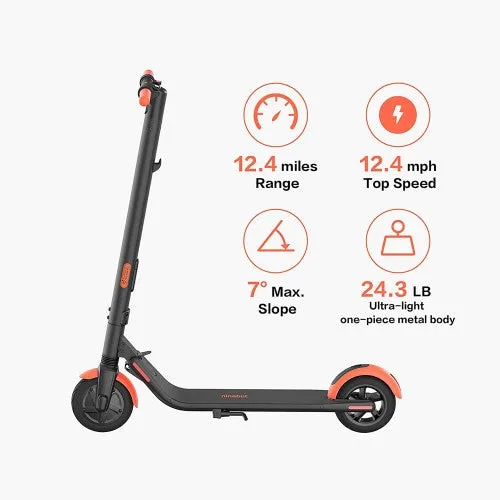Super Cool 2025 Segway Ninebot ES1L Electric Kick Scooter | Up To 20KPH | 250W Motor | Upgraded | Can Hold Up to 220Lbs