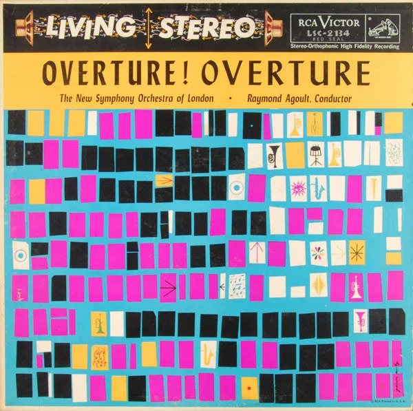 Suppe et al - Overture Overture / Agoult - White Hot Stamper (With Issues)