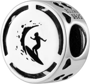 Surfing Surfer Sport Bead Charm