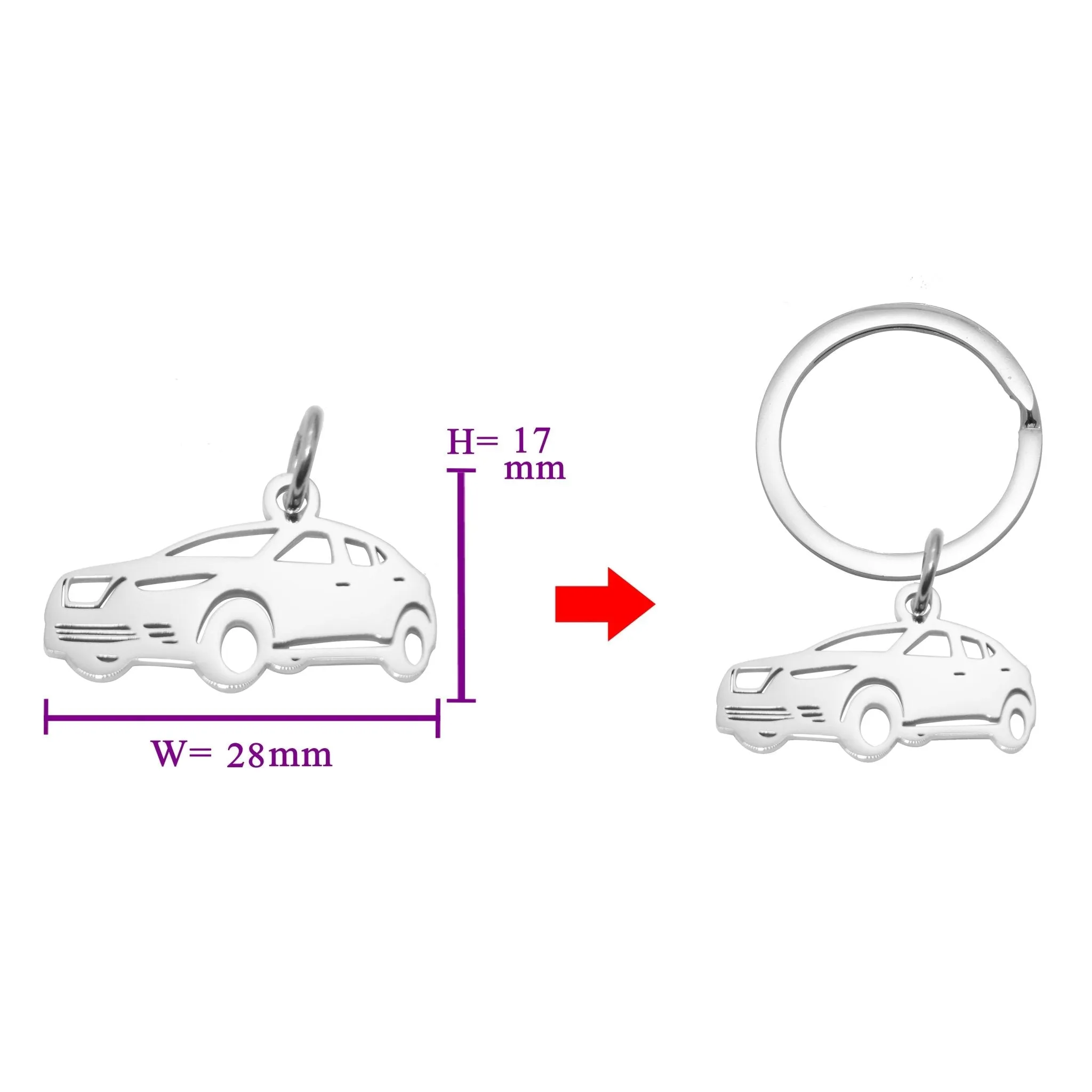 SUV Charm for Keyring