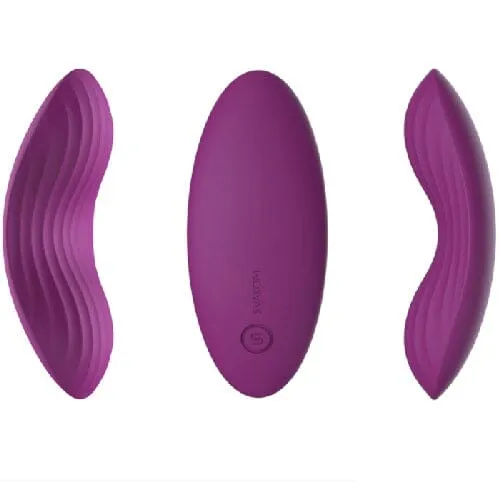 Svakom Edeny App Controlled Vibrator With Lace Knickers - 11 Vibration Settings, Waterproof Design