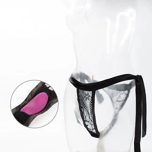 Svakom Edeny App Controlled Vibrator With Lace Knickers - 11 Vibration Settings, Waterproof Design