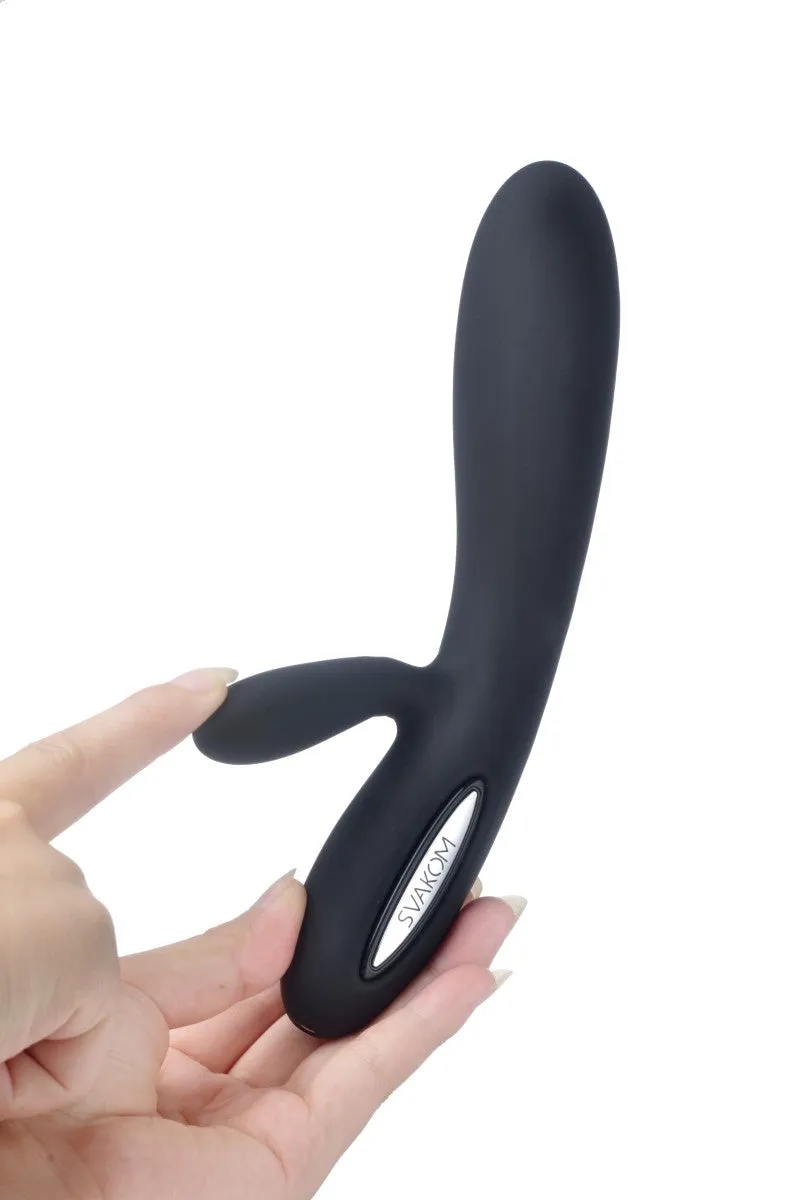 Svakom Lucas Dual-Motor G-Spot & Clitoral Vibrator Black
