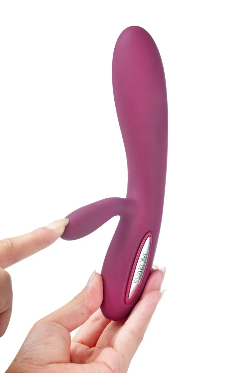 Svakom Lucas Dual-Motor G-Spot & Clitoral Vibrator Violet