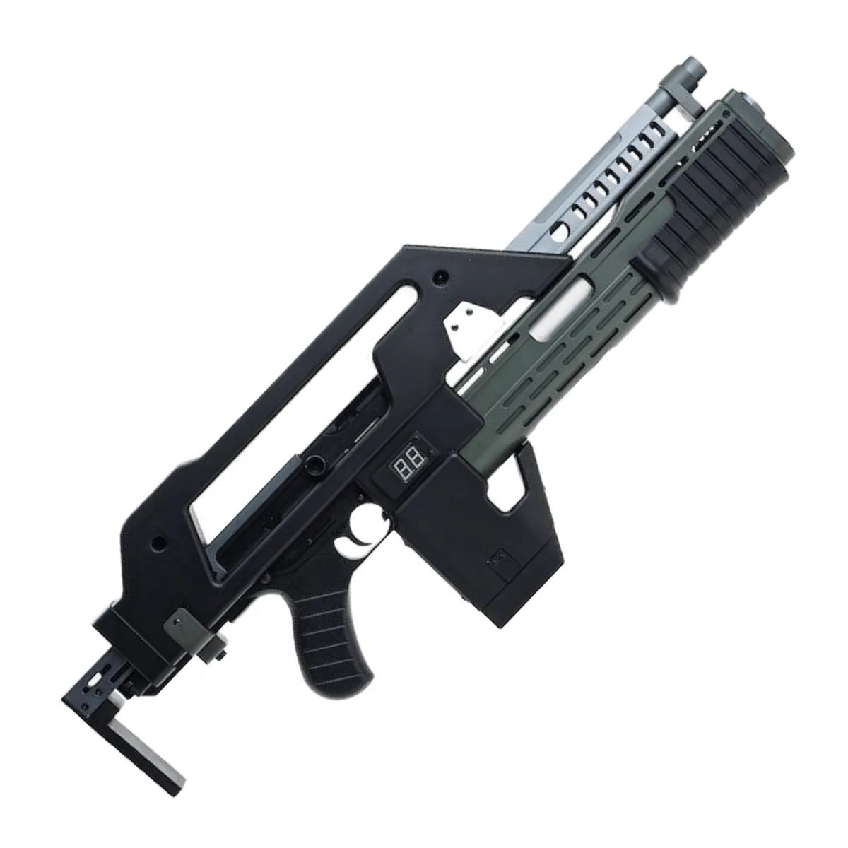 SW Aliens M41A Pulse Rifle AEG Gel Blaster – Black (SW-11-BK)