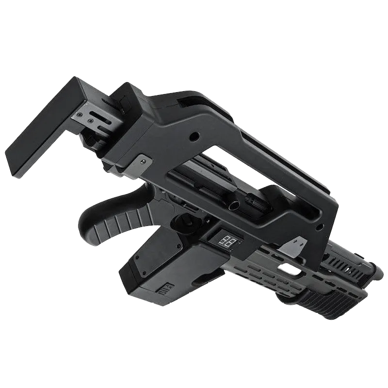 SW Aliens M41A Pulse Rifle AEG Gel Blaster – Black (SW-11-BK)