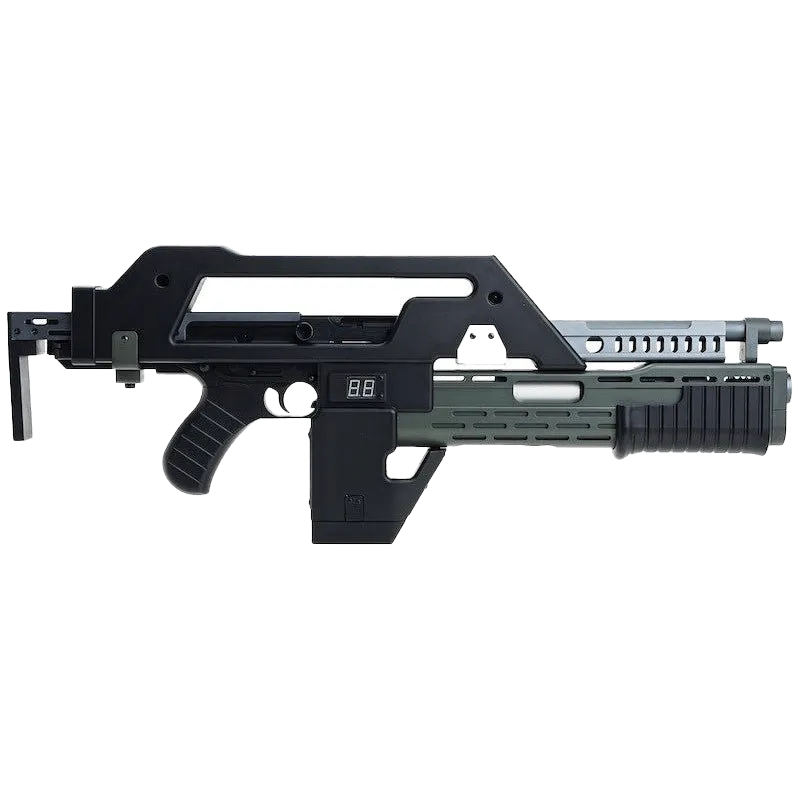 SW Aliens M41A Pulse Rifle AEG Gel Blaster – Black (SW-11-BK)