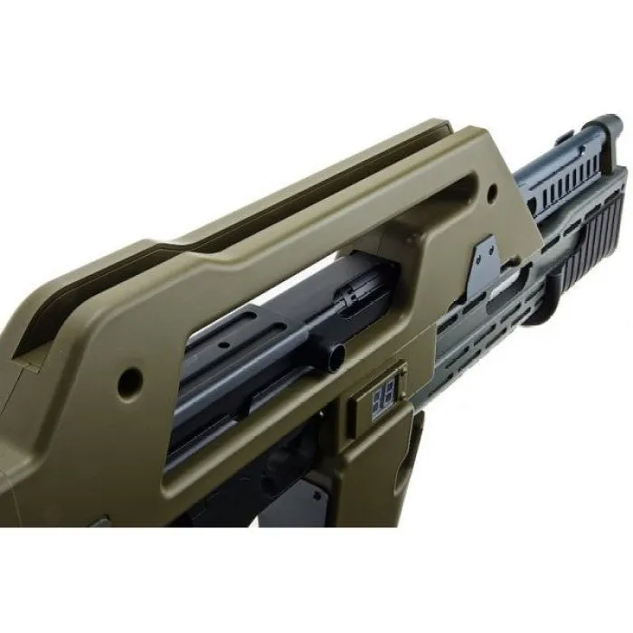SW Aliens M41A Pulse Rifle AEG Gel Blaster – (SW-11-OD)
