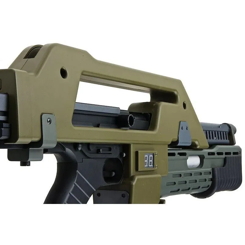 SW Aliens M41A Pulse Rifle AEG Gel Blaster – (SW-11-OD)