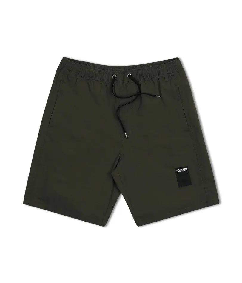 SWANS BAGGY SWIN TRUNK - DEEP OLIVE