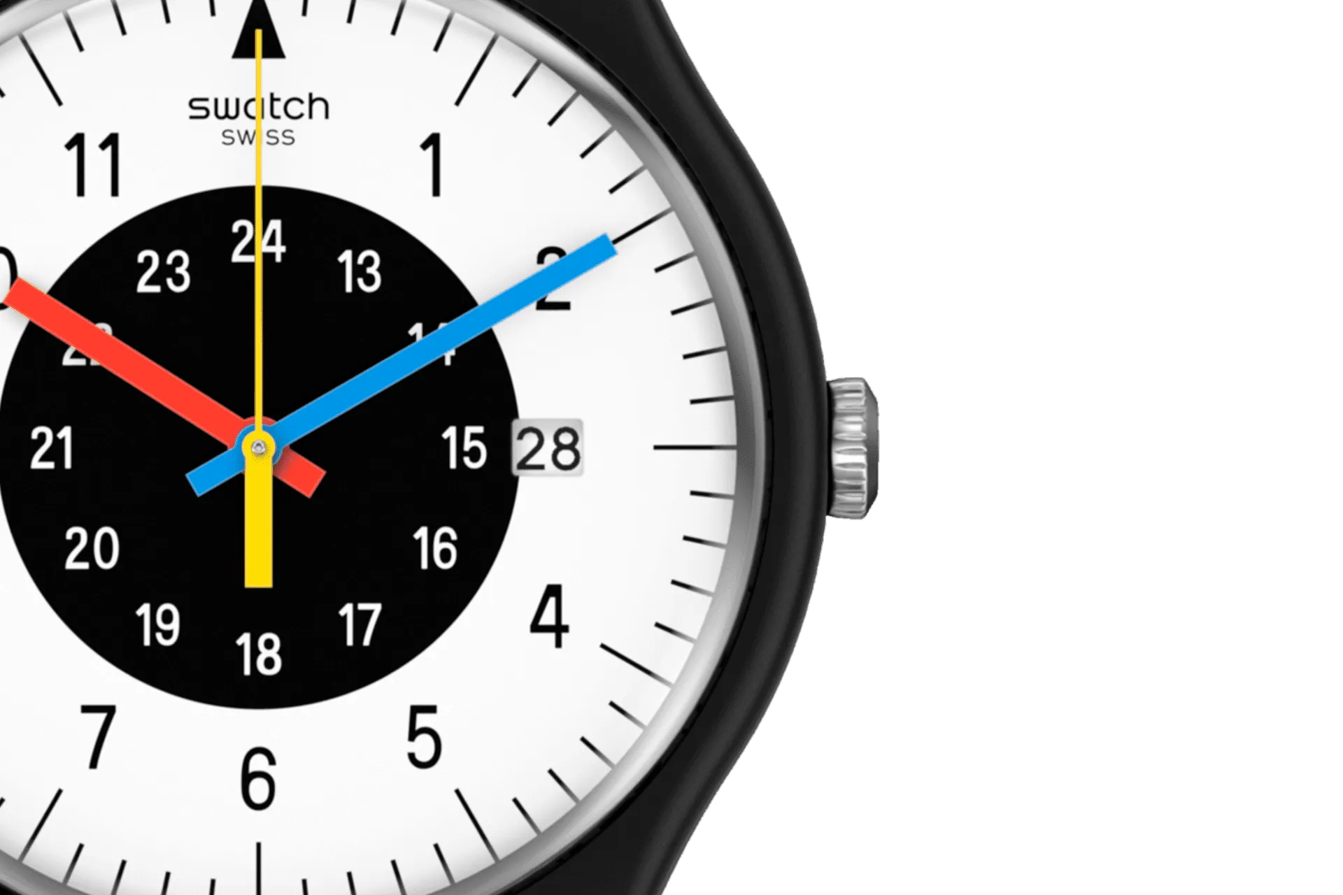 Swatch Rouge & Noir Originals New Gent 41mm SO32B401-STD watch