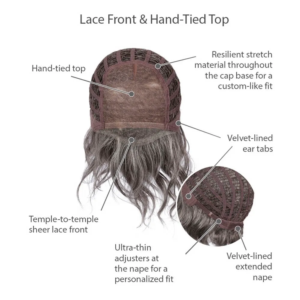 Sweet Talk Luxury by Gabor (Lace Front-Hand Tied Top Wig)