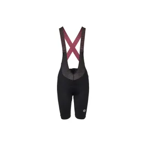 Switch cuissard à bretelle zipé de vélo Essential noir femme - AGU