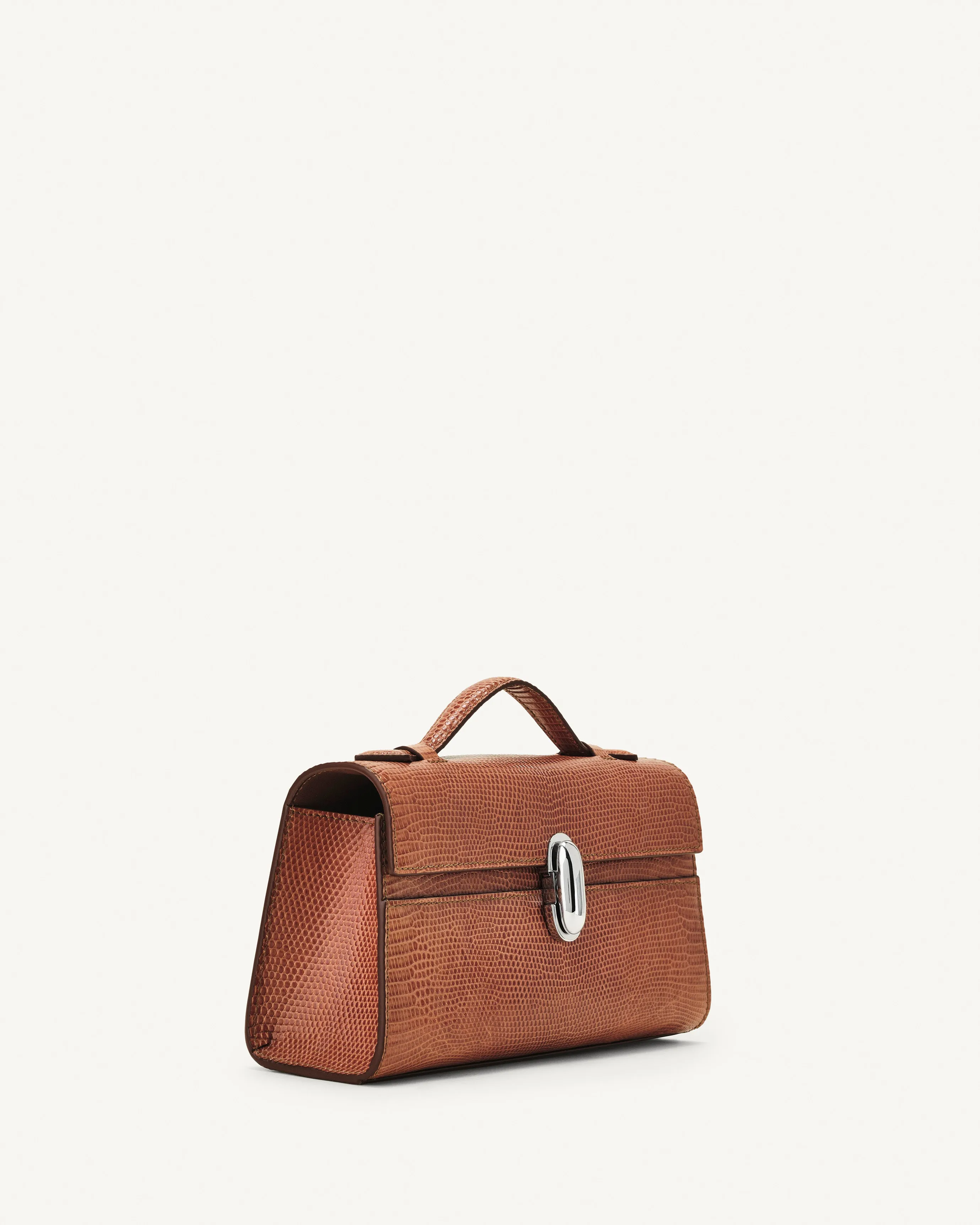 Symmetry Pochette in Maple Lizard