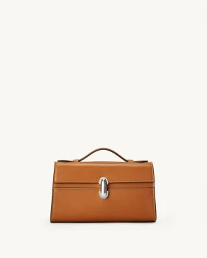 Symmetry Pochette in Saddle Leather
