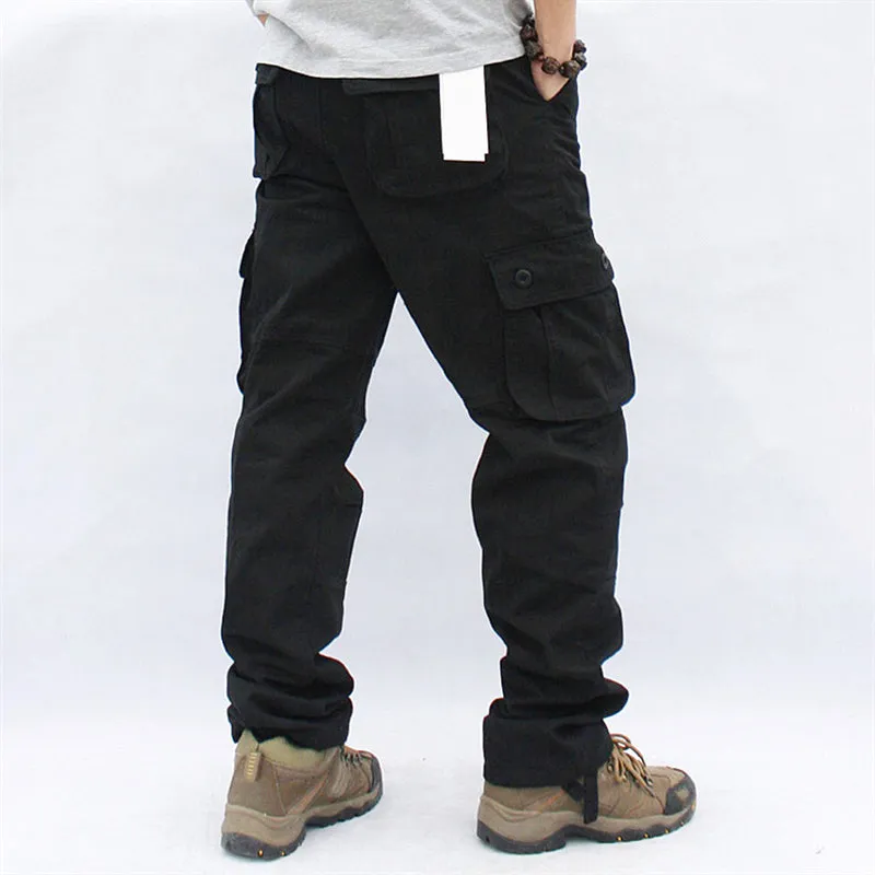 Tactical Casual Cotton Cargo Pants