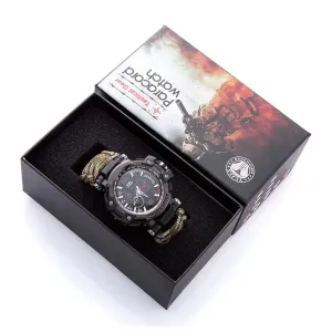 Tactical Survival Watch – The Ultimate Outdoor Companion