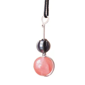 Tactile Necklace | Crystal Fidget Spinner Amulet