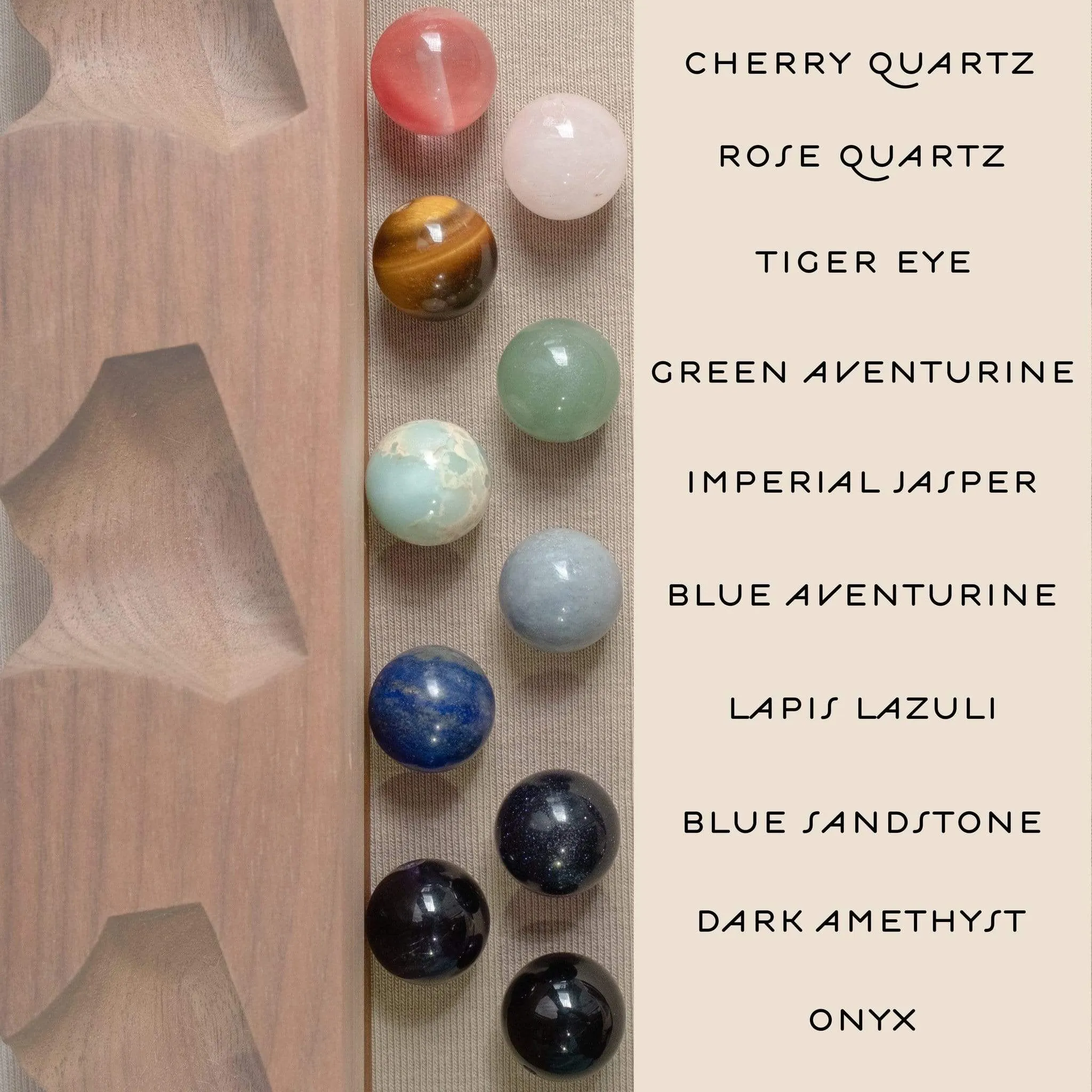 Tactile Necklace | Crystal Fidget Spinner Amulet
