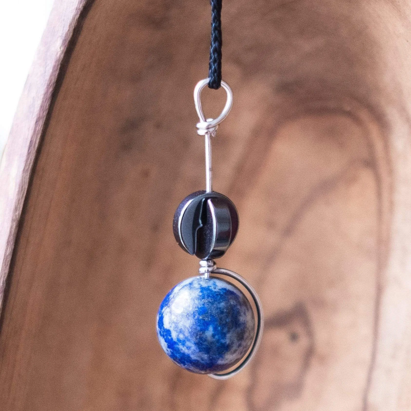 Tactile Necklace | Crystal Fidget Spinner Amulet