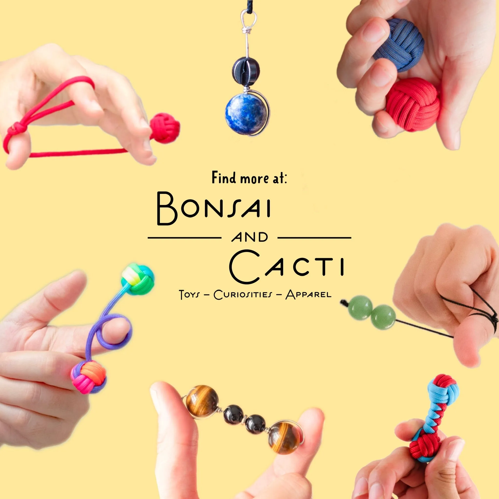 Tactile Necklace | Crystal Fidget Spinner Amulet