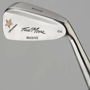Tad Moore - Star OA Mashie Hickory shafted golf Iron 37 degrees