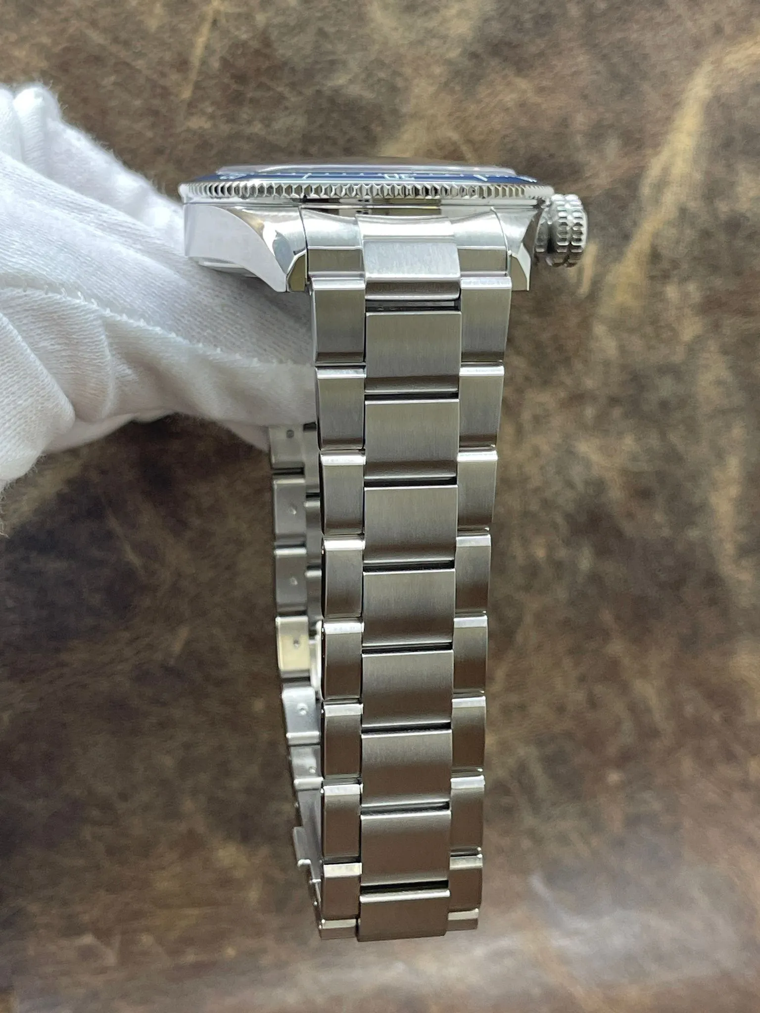 TAG Heuer Autavia Isograph additional NATO strap WBE5112 Blue Dial Automatic Men's Watch