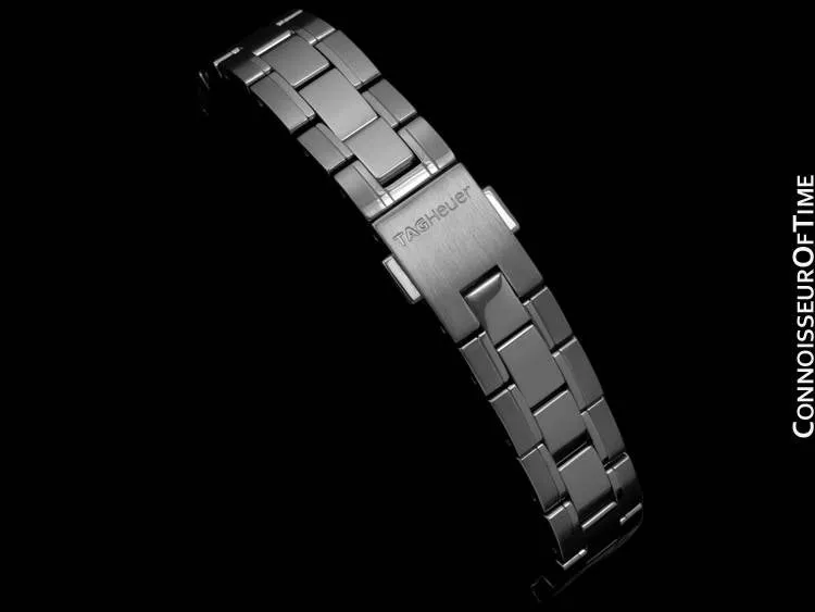TAG Heuer Carrera Ladies Sport Dress Watch, Black Dial, Stainless Steel - WV1414