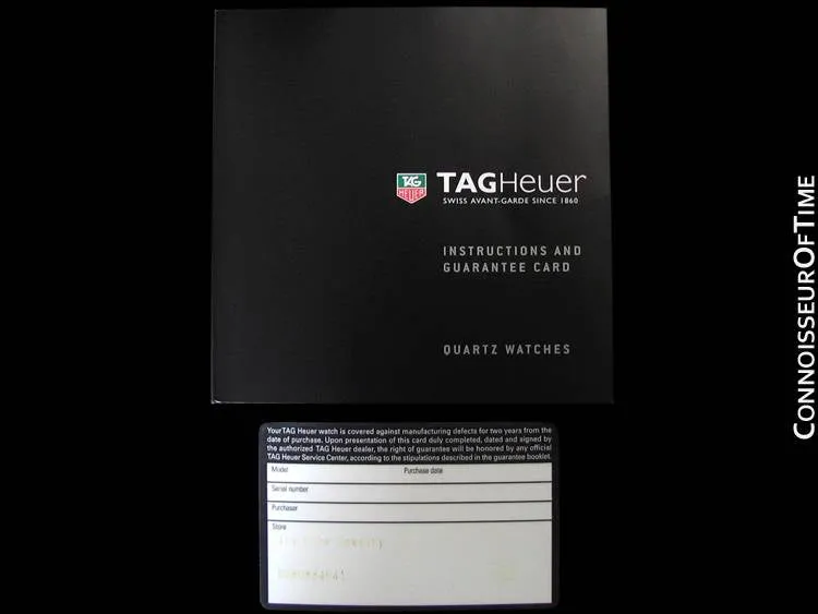 TAG Heuer Carrera Ladies Sport Dress Watch, Black Dial, Stainless Steel - WV1414